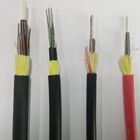 Self support aerial overhead aramid yarn fibra optica cables FRP 6 12 24 48 hilos fiber optik kable 6core adss cable