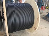 Jiqian overhead outdoor 48 core fig 8 fiber optical cable Self Supporting Armored figure 8 fiber optic cable GYTC8S