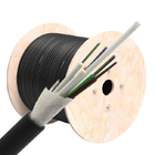 GYFTY Outdoor Aerial 24 48 Core Fiber Optic Cable With FRP Strength Member