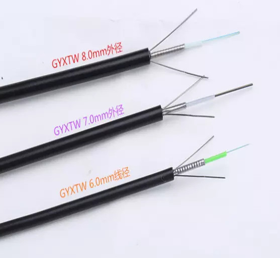 GYXTW G652D Armoured Single Jacket 12 Core Fiber Optic Cable Outdoor