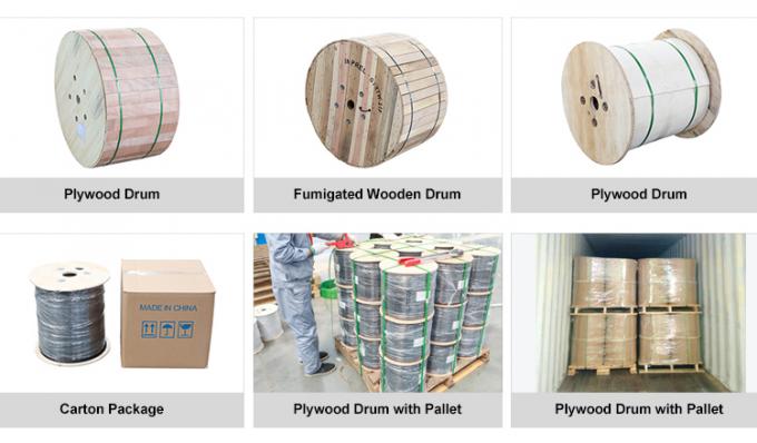 কারখানার স্টক আউটডোর ডাবল বর্মযুক্ত GYTS53-96 কোর ফাইবার অপটিক ক্যাবল ডাবল জ্যাকেট G652D একই দিন পাঠানো 19