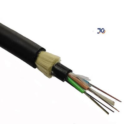 গুণমান  Double Jacket ADSS Fiber Optic Cable 24 96 Core G652D Single Mode HDPE All Dielectric Self Supporting Aerial কারখানা