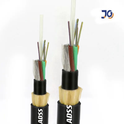 Outdoor Communication Cable Double Sheath ADSS Fiber Optical Cable for aerial