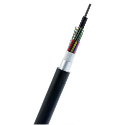 Outdoor Duct G652D G657A Single Mode GYTA 24 48core Stranded Loose Tube Armored Fiber Optic Cable