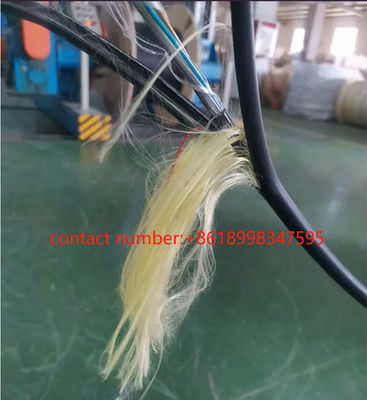 Good Quality Factory Price 24Core 48Core SM G652D Single-Sheath All-Dielectric ADSS Aerial Fiber Optic Cable