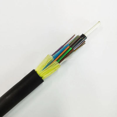 গুণমান  ADSS Fiber Optic Cable Up to 96 Core Single Jacket All Dielectric Self Supporting Outdoor Aerial Optical Cable কারখানা