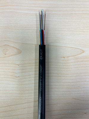 Fiber Optic G652D 24 48 96 Core Optical Cable GYFTY Underground Pipe Fiber Optic Cable