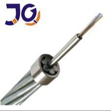 গুণমান  48 Core OPGW Composite Overhead Ground Wire Fiber Optic Cable for Power Transmission কারখানা
