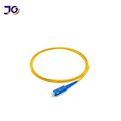 গুণমান  SC UPC Fiber Optic Pigtail 0.9mm Multimode Cable for FTTH FTTB Network Low Loss Easy Splicing কারখানা