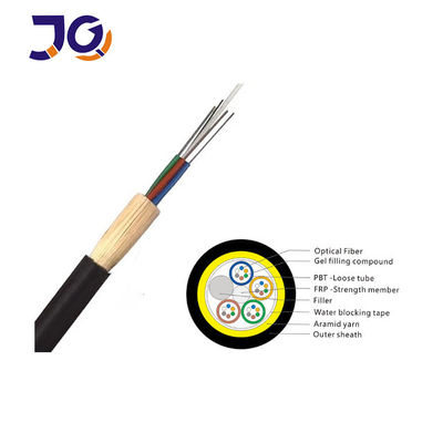 48 Core SM G652D Single Sheath ADSS Fiber Optic Cable