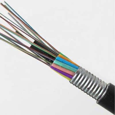 outdoor singlemode 12/24/48/96c overhead arerial GYTS Fiber Optic Cable