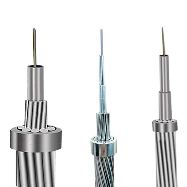 OPGW Fiber Optic Cable 24 48 Core Single Mode G652D Power System Aerial Optical Cable