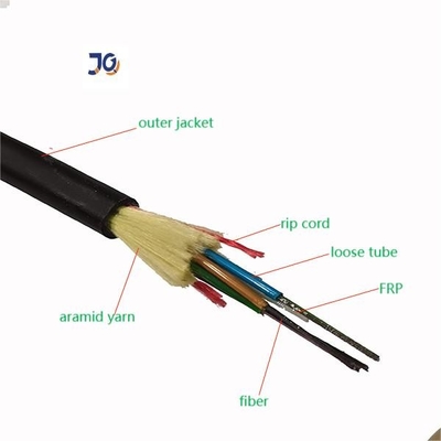 Aramid সুতা শক্তি একক মোড ADSS অপটিক্যাল ফাইবার তারের