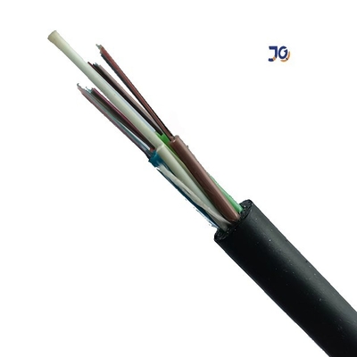 আউটডোর সিঙ্গেল মডেল এরিয়াল GYFTY G625d 24 48 কোর ফাইবার অপটিক্যাল কেবল সঙ্গে FRP শক্তি