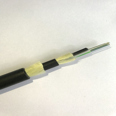 স্প্যান 50m এরিয়াল ফাইবার কেবল ADSS 6 8 Core 12 24 48 Core Outdoor Fiber Optic Cable