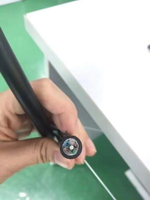 4 6 8 12 24 36 48 কোর এরিয়াল ডাক্ট সাঁজোয়া GYTA ফাইবার অপটিক কেবল আউটডোর