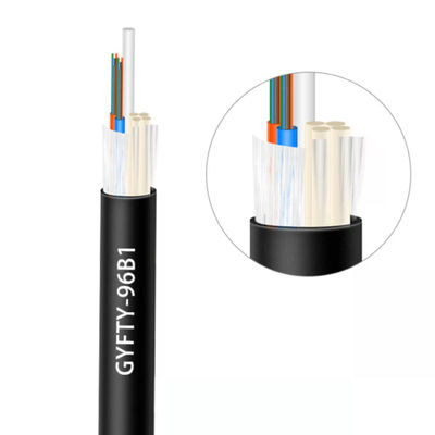 আউটডোর ওভারহেড অপটিক্যাল ফাইবার চিত্র 8 Apl Armored Cable Gyfty