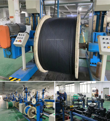 12 24 48 96 144 কোর ডাইরেক্ট কবর GYXTW53 ডাবল শেলস ডাবল আর্মারস ফাইবার অপটিক ক্যাবল