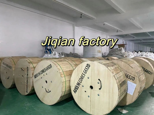 12 24 48 96 144 কোর ডাইরেক্ট কবর GYXTW53 ডাবল শেলস ডাবল আর্মারস ফাইবার অপটিক ক্যাবল