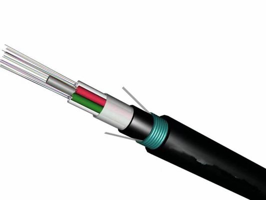 ডাবল গ্যাসেড বর্মযুক্ত ভূগর্ভস্থ G652D 12 24 36 48 72 96 144 288 কোর সরাসরি কবর দেওয়া GYTY53 ফাইবার অপটিক ক্যাবল