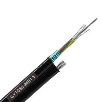 ইউভি পিই জ্যাকেট এয়ারলাইন চিত্র 8 ফাইবার অপটিক ক্যাবল 9.0 * 14.8 মিমি বাইরের ব্যাসার্ধ গতি ডেটা ট্রান্সফার জন্য