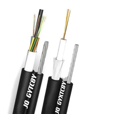 ২.৪.৬.৮.১০.১২.২৪ কোর এয়ারলাইন স্ব-সমর্থন চিত্র ৮ ফাইবার অপটিক ক্যাবল জিওয়াইএক্সটিসি৮ওয়াই