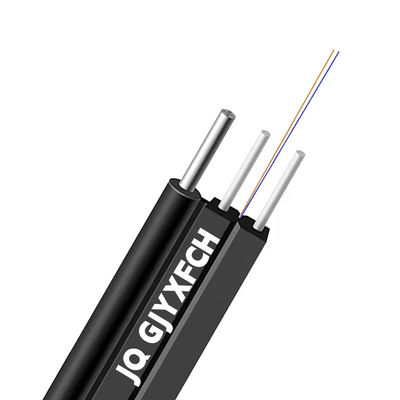 FTTH ড্রপ ক্যাবল 1 কোর 2 কোর 4 কোর GJYXFCH একক মোড G657A G652D