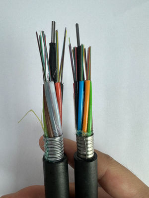 আউটডোর 24 কোর একক মোড ফাইবার অপটিক ক্যাবল GYTA GYTA