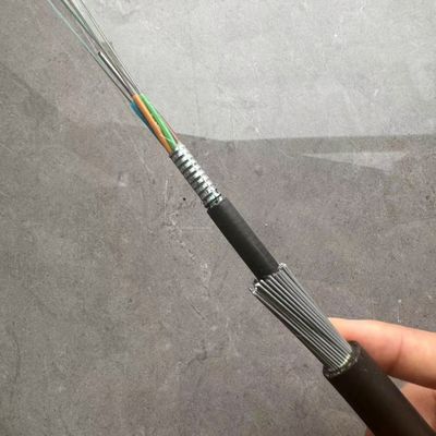 ভূগর্ভস্থ GYTA33 24 কোর G652D SM পানির নিচে স্টিলের ফাইবার তারের বর্মযুক্ত তারের তারের