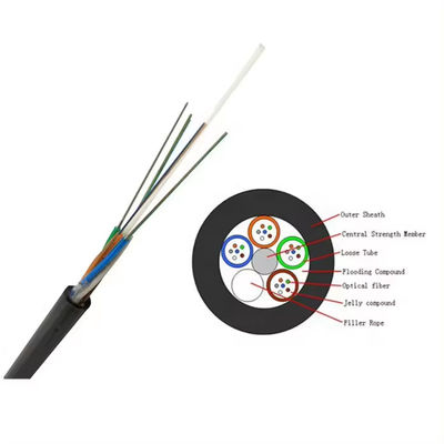 গরম বিক্রয় 48 কোর এসএম GYFTY অ-ব্রেস্টারড ফাইবার অপ্রিকাল ক্যাবল ডক্ট এবং ভূগর্ভস্থ জন্য