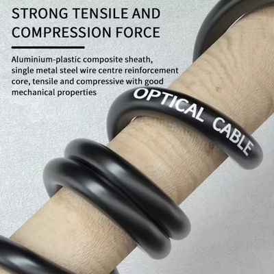 পাইকারি মূল্য GYFTY 12 কোর সিঙ্গল মোড আউটডোর এয়ার ফাইবার অপটিক ক্যাবল প্রতি মিটারের দাম