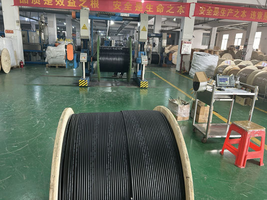 একক মোড G652D 24 48 কোর অপটিকাল সরাসরি কবর ফাইবার অপটিক ক্যাবল GYTA53