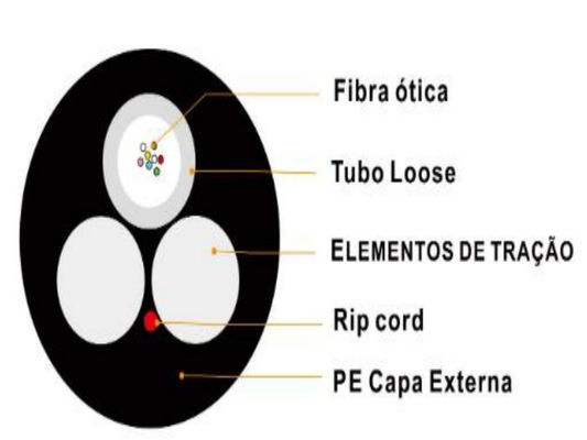 এএসইউ ফাইবার অপটিক ক্যাবল এএসইউ স্প্যান 80 মি 100 মি 200 মি 4 6 8 কোর 12 হিলস ফাইবার ক্যাবল জি 652 ক্যাবল