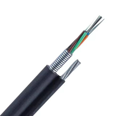 GYTC8S/GYTC8A আউটডোর স্বয়ংসমর্থন চিত্র ৮ অপটিক্যাল ফাইবার ক্যাবল স্টিলের বর্মযুক্ত ফাইবার অপটিক্যাল ক্যাবল
