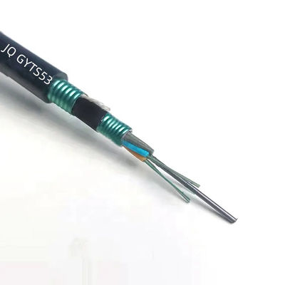 কারখানার দাম ভাল মানের আউটডোর ভূগর্ভস্থ সরাসরি কবর জাঁকজমকপূর্ণ ফাইবার অপটিক ক্যাবল GYTS53