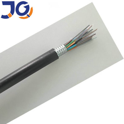 OEM একক মোড 12 24 48 কোর GYTS GYFTS বর্মযুক্ত ফাইবার অপটিক ক্যাবল