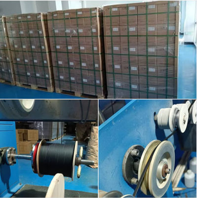 2 কোর ইনডোর FTTH GJXH-2B6 ড্রপ ক্যাবল G657A2 LSZH পিভিসি জ্যাকেট