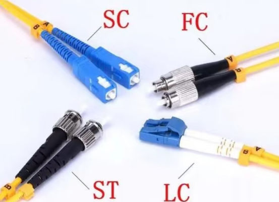 সিঙ্গল/মাল্টি মোড ফাইবার অপটিক প্যাচ কর্ড SC/LC/ST-UPC/APC 9/125 LSZH