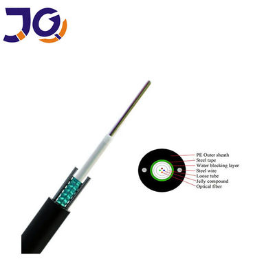 GYFXTS ইউনিটুব সেন্ট্রাল লস টিউব আউটডোর ফাইবার অপটিক ক্যাবল বর্মযুক্ত ক্যাবল