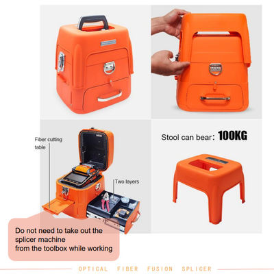 এআই-৯ ফিউশন স্প্লাইসিং ফাইবার ফিউশন স্প্লাইসার অটোমেটিক এফটিটিএইচ ফাইবার অপটিক্যাল ওয়েল্ডিং স্প্লাইসিং মেশিন