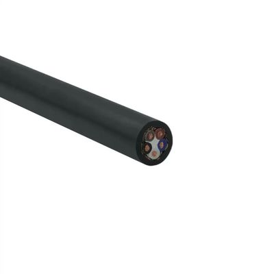 বহিরঙ্গন হাইব্রিড ফাইবার পিভিসি LSZH RVVP কেবল ২/৩/৪/৫/৬ কোর ক্যাট৬ FTP সর্পিল শিল্ডেড বিশুদ্ধ কপার কন্ট্রোল সিগন্যাল কেবল