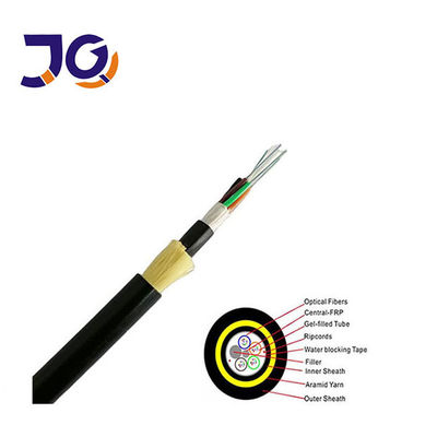 ফাইবার অপটিক 24 48 96 হিলস এডিএসএস স্প্যান200 মি 48 96 144 কোর সিঙ্গল/ডাবল জ্যাকেট এডিএসএস এএসইউ ফাইবার অপটিক ক্যাবল