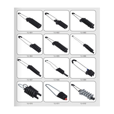 প্রিফর্মড গাই গ্রিপ অ্যালুমিনিয়াম খাদ ইস্পাত ৭০KN ৬-১৫মিমি তারের জন্য