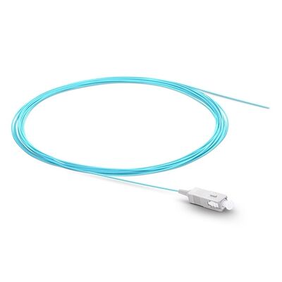 SC UPC Fiber Optic Pigtail 0.9mm Multimode Cable for FTTH FTTB Network Low Loss Easy Splicing