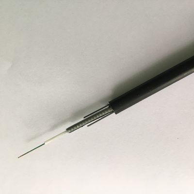 ওয়েম জি 652 ডি 6 12 24 কোর একক মোড ফাইবার অপটিক কেবল