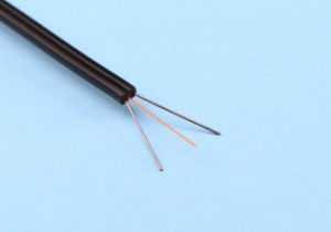 একক মোড LSZH GJXH FTTX FTTB FTTH ফাইবার অপটিক ড্রপ কেবল