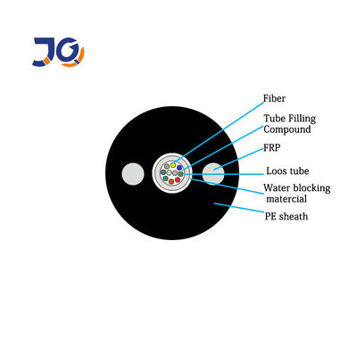 ইউনিটউব জি 652 ডি আর্মার্ড 4 কোর অপটিকাল ফাইবার কেবল