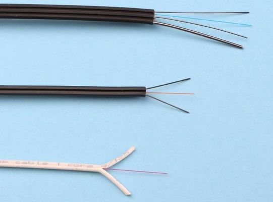 2 কোর এফটিটিএইচ ফাইবার অপটিক ড্রপ কেবল