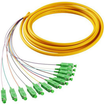 OEM FTTH 62.5 / 125 ম ফাইবার এসসি এপিসি পিগটেল