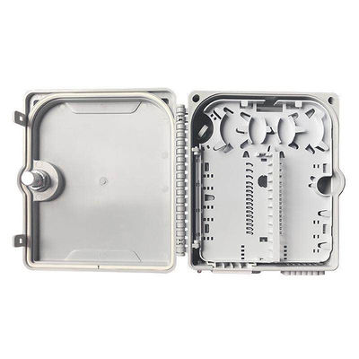 আউটডোর এফটিটিবি 235 * 215 * 70 মিমি 12 কোর ফাইবার অপটিক বিতরণ বক্স